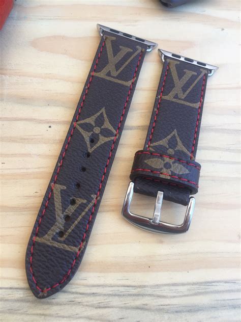 watch straps made from louis vuitton